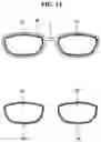 Fig. 15 - Eyeglasses having selectively detachable pattern layer