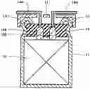 Fig. 01 - Electrolytic capacitor comprising an anode body, a cathode body and a conductive polymer and a liquid component disposed between the anode body and the cathode body