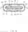 Fig. 09 - Making upper and lower contacts of an electrical connector from a single contact carrier