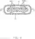 Fig. 10 - Making upper and lower contacts of an electrical connector from a single contact carrier