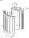 Fig. 12 - Molded coil body with coil and semiannular busbars integrally connected with coils in the molded coil body