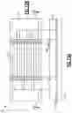 Fig. 16 - Acoustic wave device with transverse mode suppression