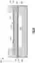 Fig. 12 - Acoustic wave devices with common glass substrate