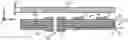 Fig. 01 - Attaching an SMD to an insulating layer with a solder joint in a cavity formed in an insulating layer