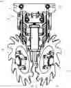 Fig. 16 - Row cleaner/closing wheel