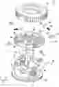 Fig. 01 - Trimmer head assembly for a trimmer