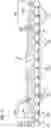 Fig. 06 - Integrated lift and frame lock for a folding corn head row separator