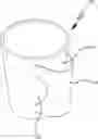 Fig. 01 - CUP HANDLE HAVING MULTIDIRECTIONAL FINGER INSERTION HOLES
