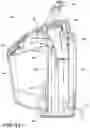 Fig. 15 - Surface cleaning apparatus having a fluid distributor