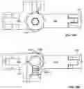 Fig. 16 - Retractor system and side load connector for surgical retractor blade