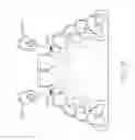 Fig. 12 - Integrated braces with veneers, crowns, or bridges