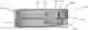 Fig. 01 - Mandibular advancement device with guide channel