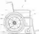Fig. 01 - Single-handedly operable wheelchair