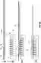 Fig. 14 - Implantable devices with welded multi-contact electrodes and continuous conductive elements