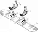 Fig. 01 - Mounting system for snowboards and splitboards