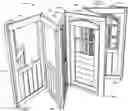 Fig. 01 - Super fold playhouse