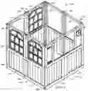 Fig. 13 - Super fold playhouse