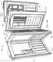 Fig. 06 - Accordion fold play structure with easy-up assembly device
