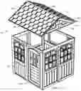 Fig. 22 - Accordion fold play structure with easy-up assembly device