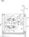 Fig. 10 - Air cleaner arrangements; serviceable filter elements; and, methods
