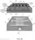 Fig. 03 - Layered silicon and stacking of microfluidic chips