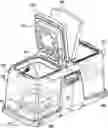 Fig. 01 - Apparatus and method for washing and sanitizing articles for an infant