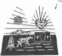 Fig. 01 - FLOCKED ARTICLE HAVING ARTISTIC TEMPLATES TO RECEIVE COLORS