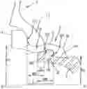 Fig. 01 - Rolling assembly having a rim, the flange of which forms a support of increased axial width