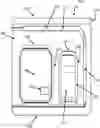Fig. 01 - Automobile visor organizer for storing documents and a mobile device