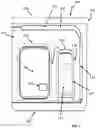 Fig. 02 - Automobile visor organizer for storing documents and a mobile device