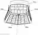 Fig. 01 - Lining for a haul truck body, a transition lining element and a method for fastening a lining