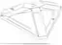 Fig. 04 - Floating platform with 3 canted columns converged at center
