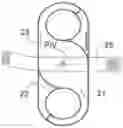 Fig. 01 - Device for winding a flexible tube