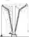 Fig. 01 - Crane comprising first mast with tiltable first mast upper part