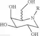 Fig. 13 - Synthesis of an azasugar and intermediates thereof