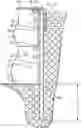Fig. 01 - End frame for use with trench shield