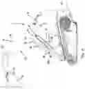Fig. 04 - Utility loader with high lift loader arms and unifying hand grip for dual traction control levers