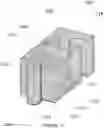 Fig. 18 - Building block system of prefabricated non-masonry mortarless interlocking building blocks with cap attachments