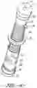 Fig. 06 - Combined door hinge with variable hydraulic damping and stopper device performance