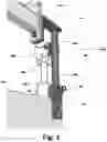 Fig. 02 - Structural support guiding system for a hydraulic bar lift of a directional drilling machine