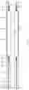 Fig. 13 - Downhole method and system for providing zonal isolation with annular barrier expanded from within and through well tubular metal structure