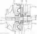 Fig. 01 - Rotor for a turbocharger