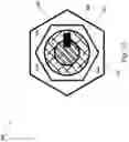 Fig. 14 - Shear bolt with safety feature