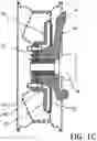 Fig. 04 - Air cooling of disc brake unit by longitudinal vortex generator