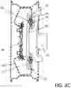 Fig. 07 - Air cooling of disc brake unit by longitudinal vortex generator