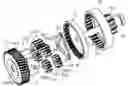 Fig. 01 - Gearing assembly for an adjusting unit