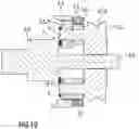 Fig. 11 - Gearing assembly for an adjusting unit