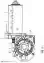 Fig. 14 - Gearing assembly for an adjusting unit