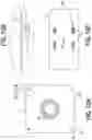 Fig. 12 - Lighting fixture mounting systems