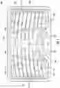 Fig. 02 - Gas burner with an offset flame port array